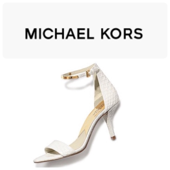 NIB Michael Kors Kristen Mid Ankle Strap - Picture 1 of 3